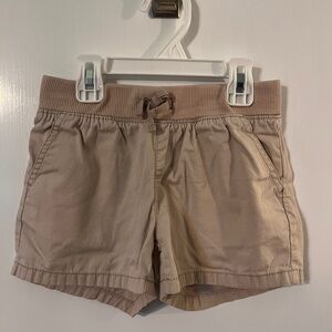 ❤️3/$10 Children’s Place Tan Cargo Shorts Elastic Waist